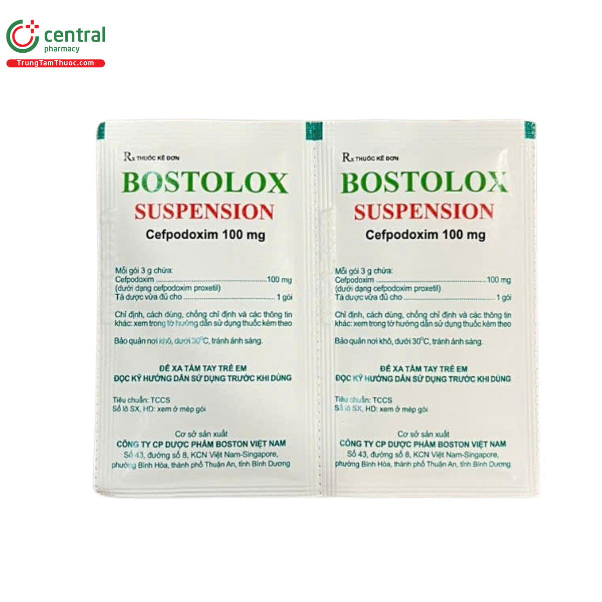 bostolox suspension 100mg 12 N5875