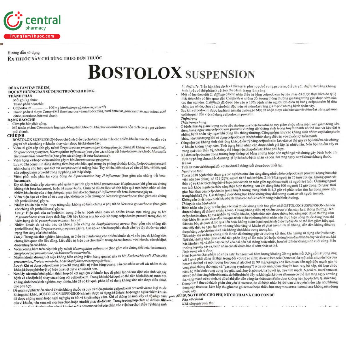 bostolox suspension 100mg 13 U8522