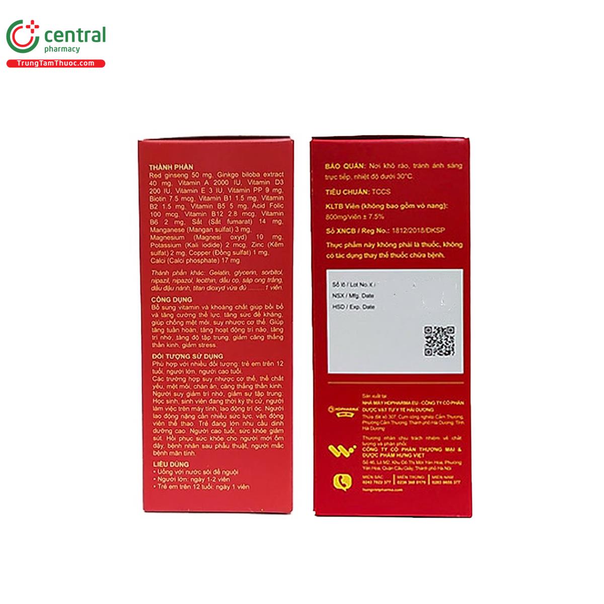 bostrivit ginseng 7 D1520