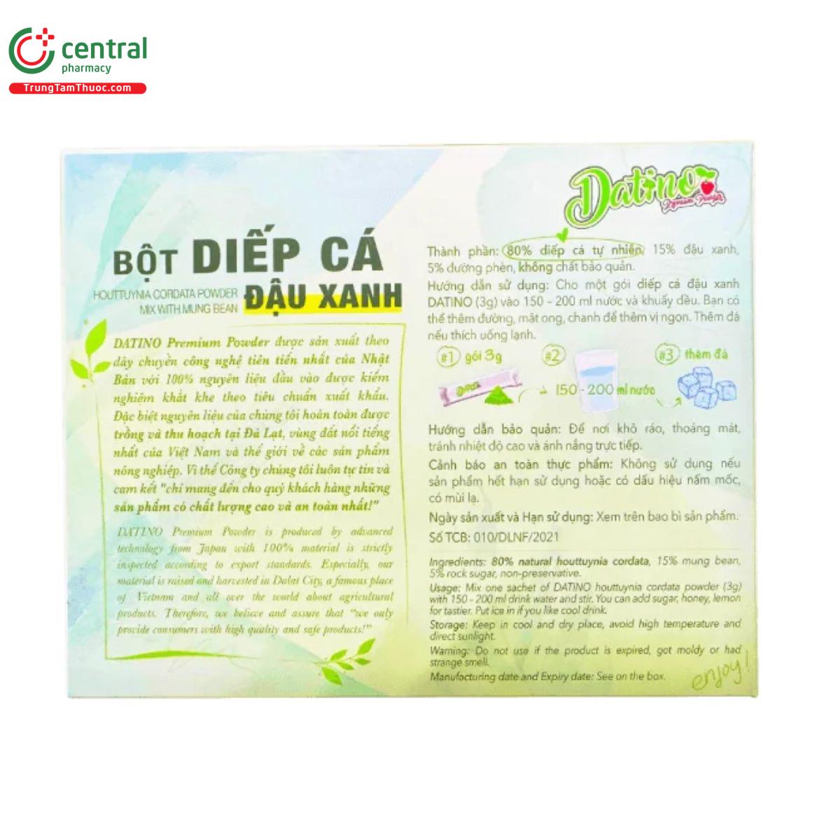 bot diep ca dau xanh datino 4 M5043