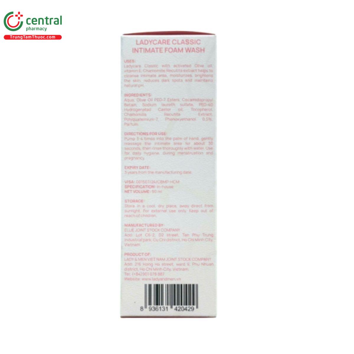 bot ve sinh phu nu ladycare classic 4 C1755