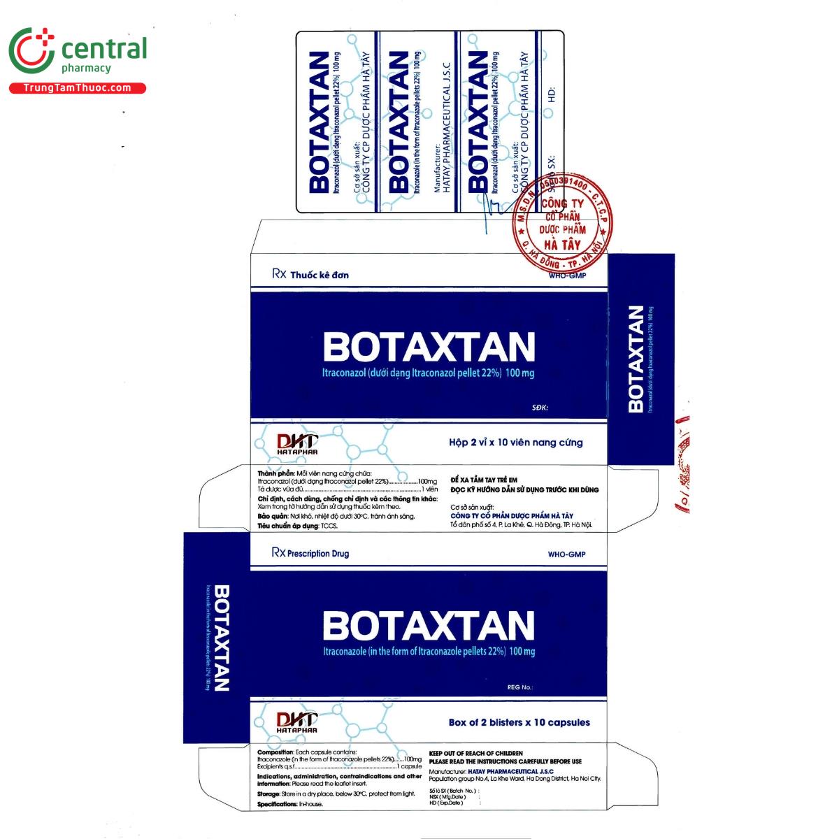 botaxtan 100mg 2 R7420