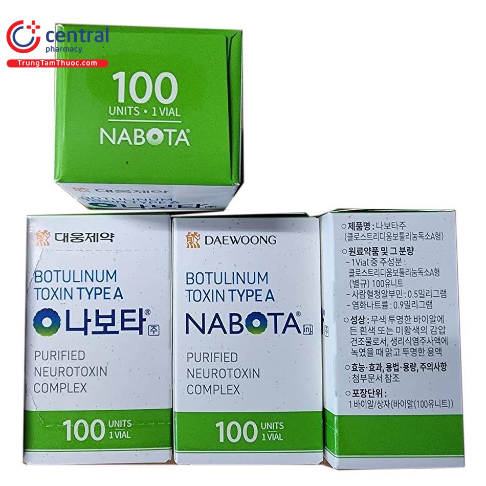 botox 100 units botulinum toxin typea nabota 4 Q6446
