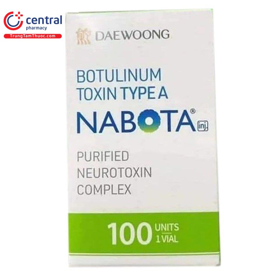 botox 100 units botulinum toxin typea nabota 8 M5467