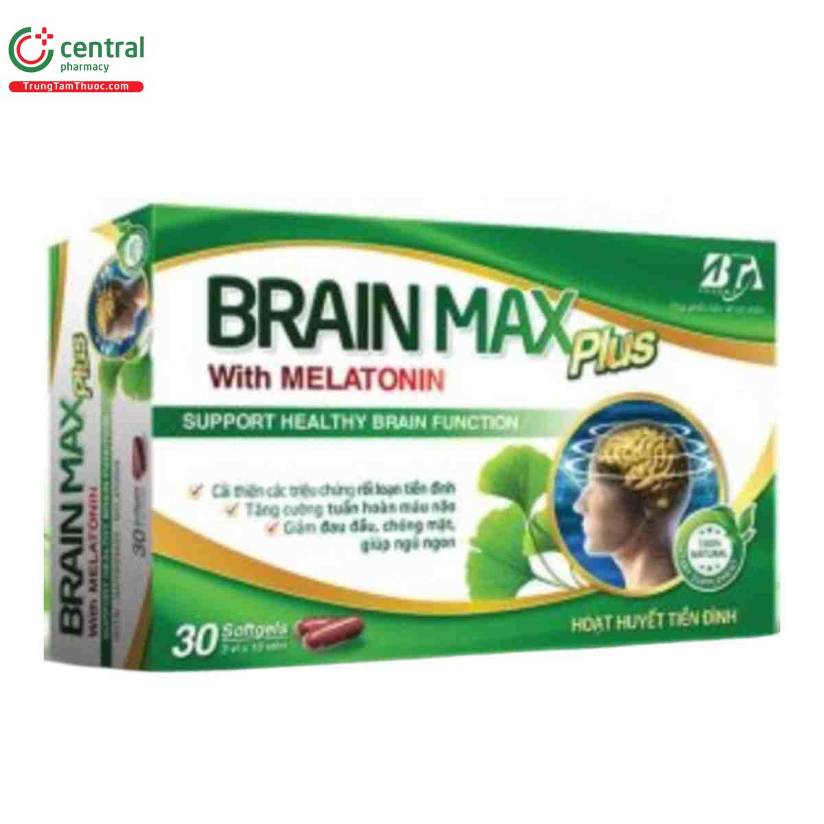 brain max plus with melatonin 2 P6881