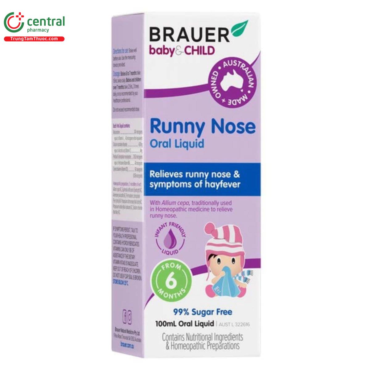 brauer baby child runny nose 100ml 3 K4585