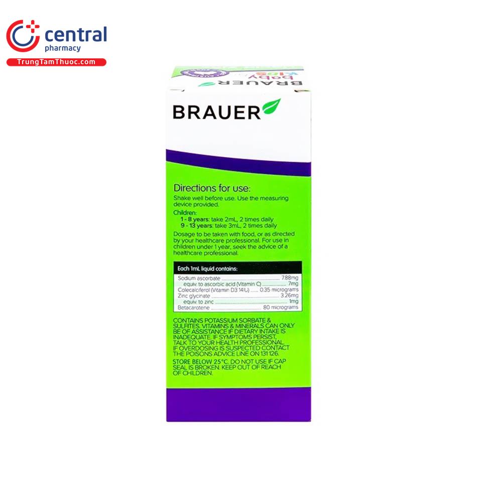 brauer baby kid liquid zinc 11 S7781