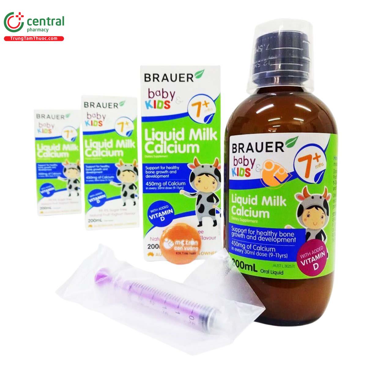 brauer baby kids liquid milk calcium 3 Q6888