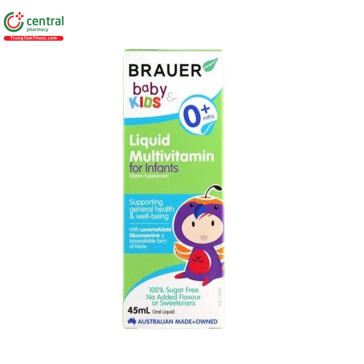 brauer baby kids liquid multivitamin for infants 3 B0523