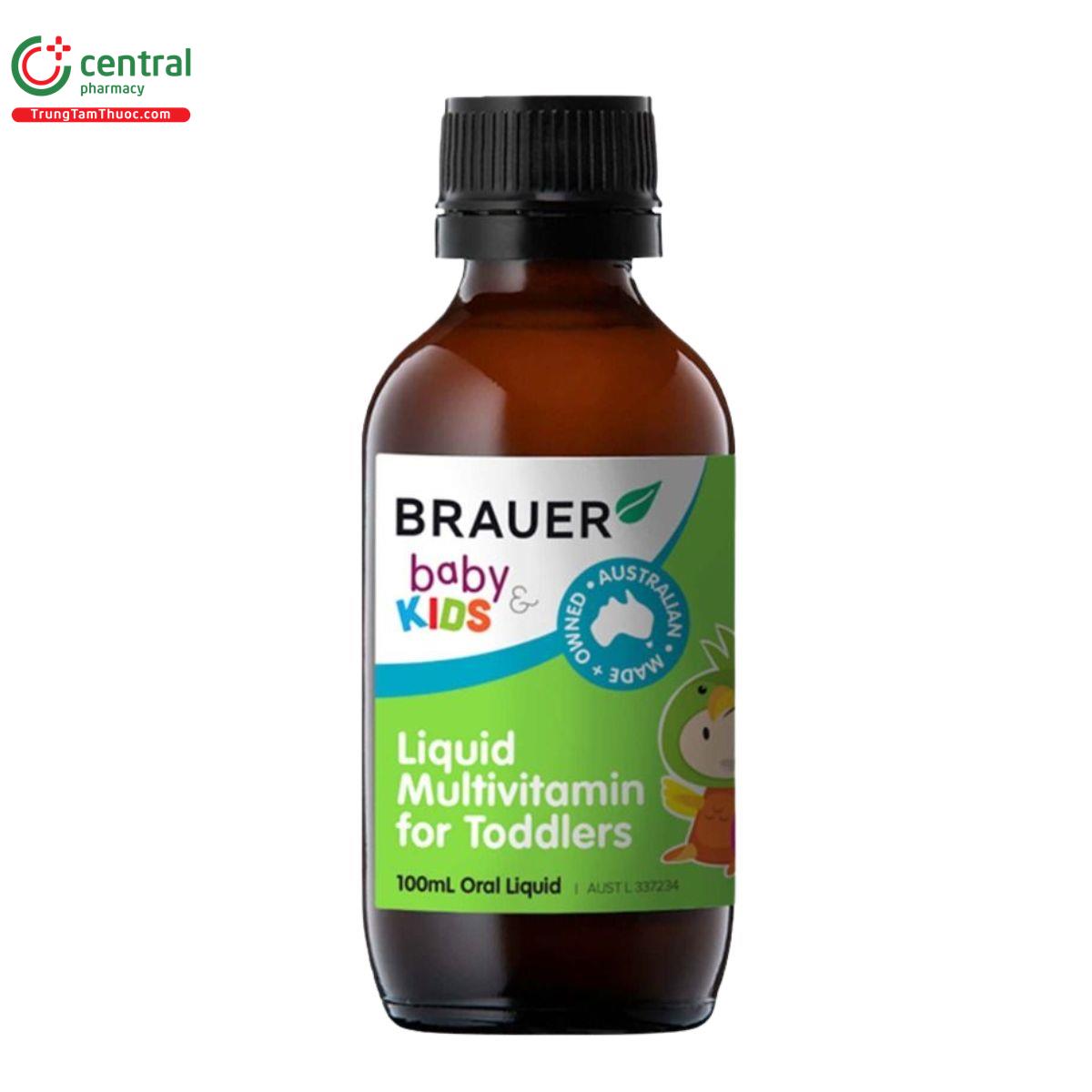 brauer baby kids liquid multivitamin for toddlers 8 H2871