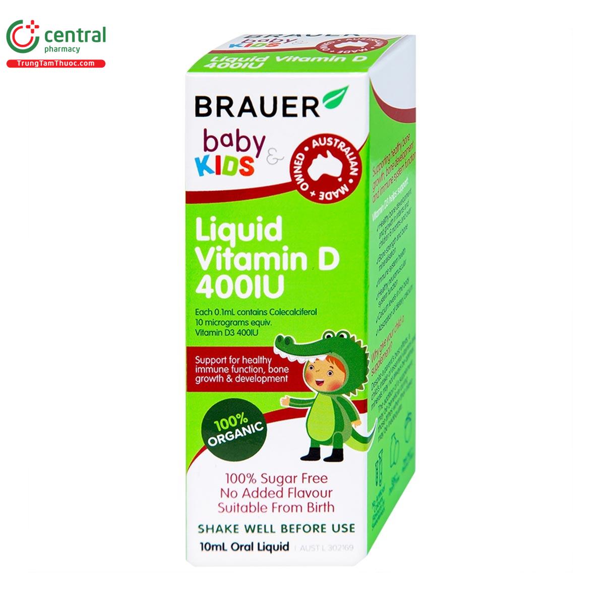 brauer baby kids liquid vitamin d 400iu 5 E1807