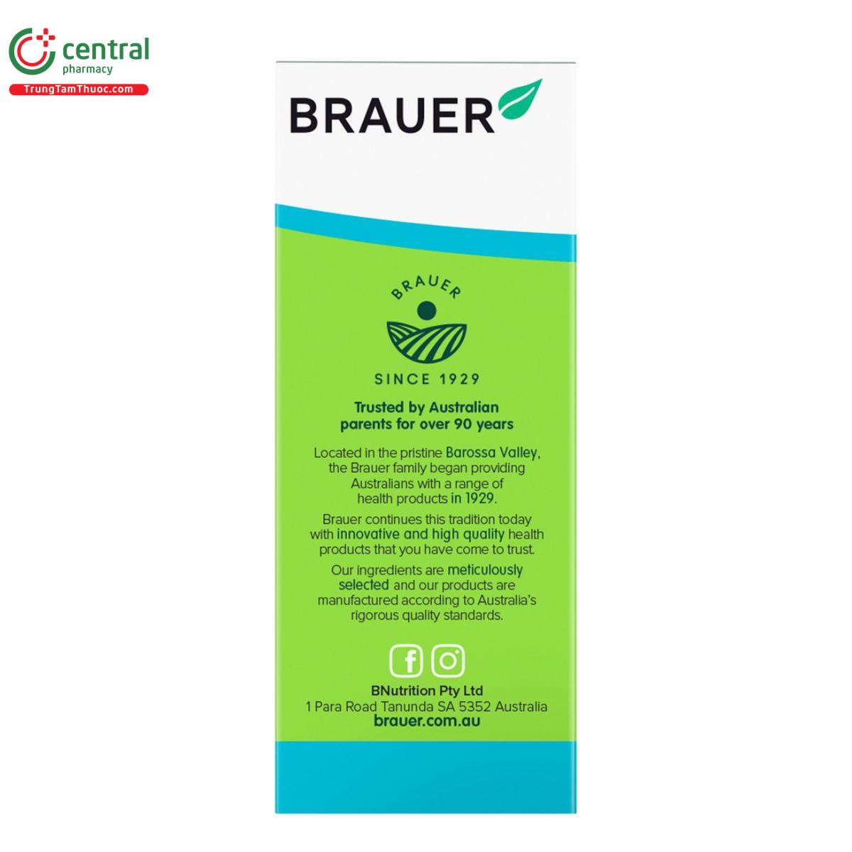 brauer kids liquid multivitamin with iron 10 I3006