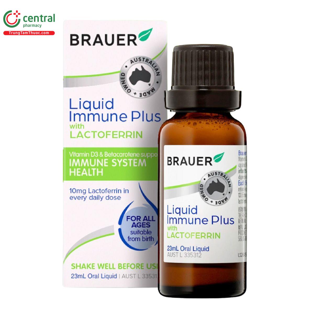 brauer liquid immune plus with lactoferrin F2163
