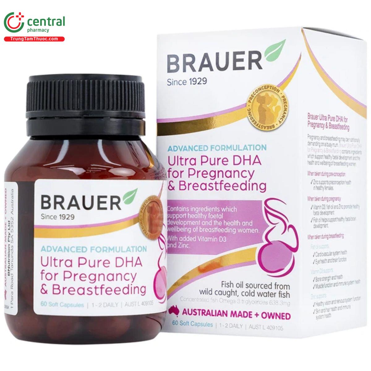 brauer ultra pure dha for pregnancy breastfeedin 9 T7125