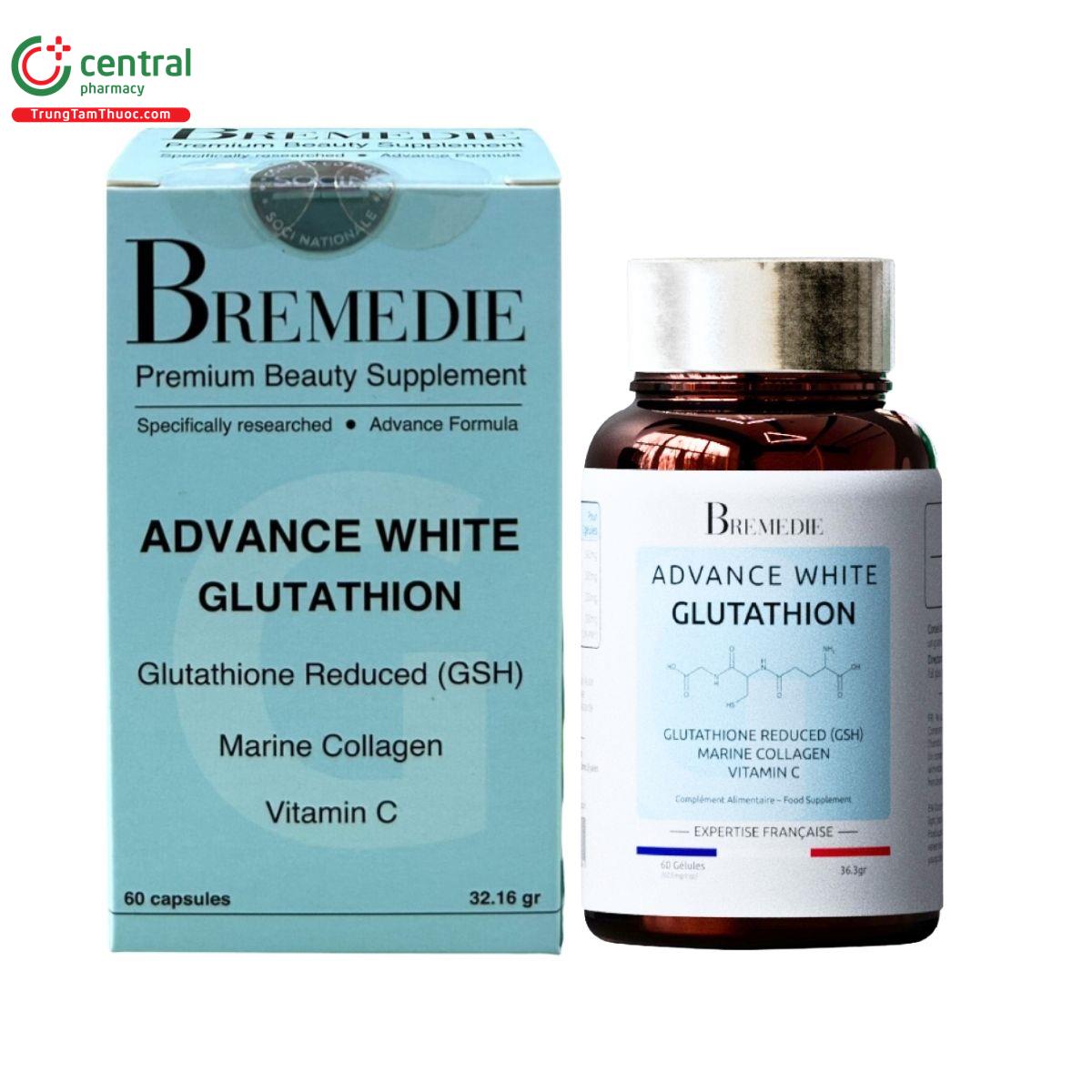 bremedie advance white glutathion 1 C0458