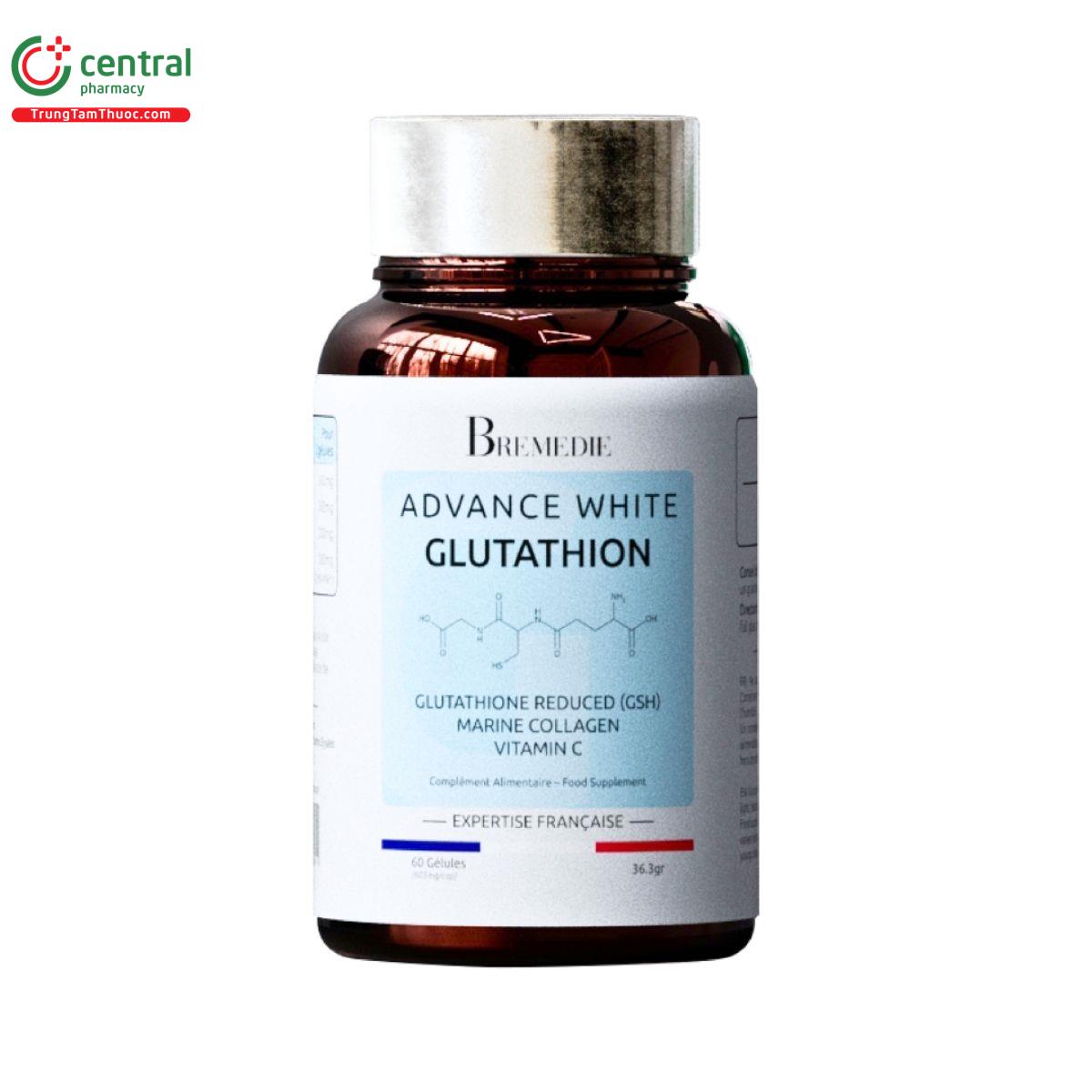 bremedie advance white glutathion 5 Q6153
