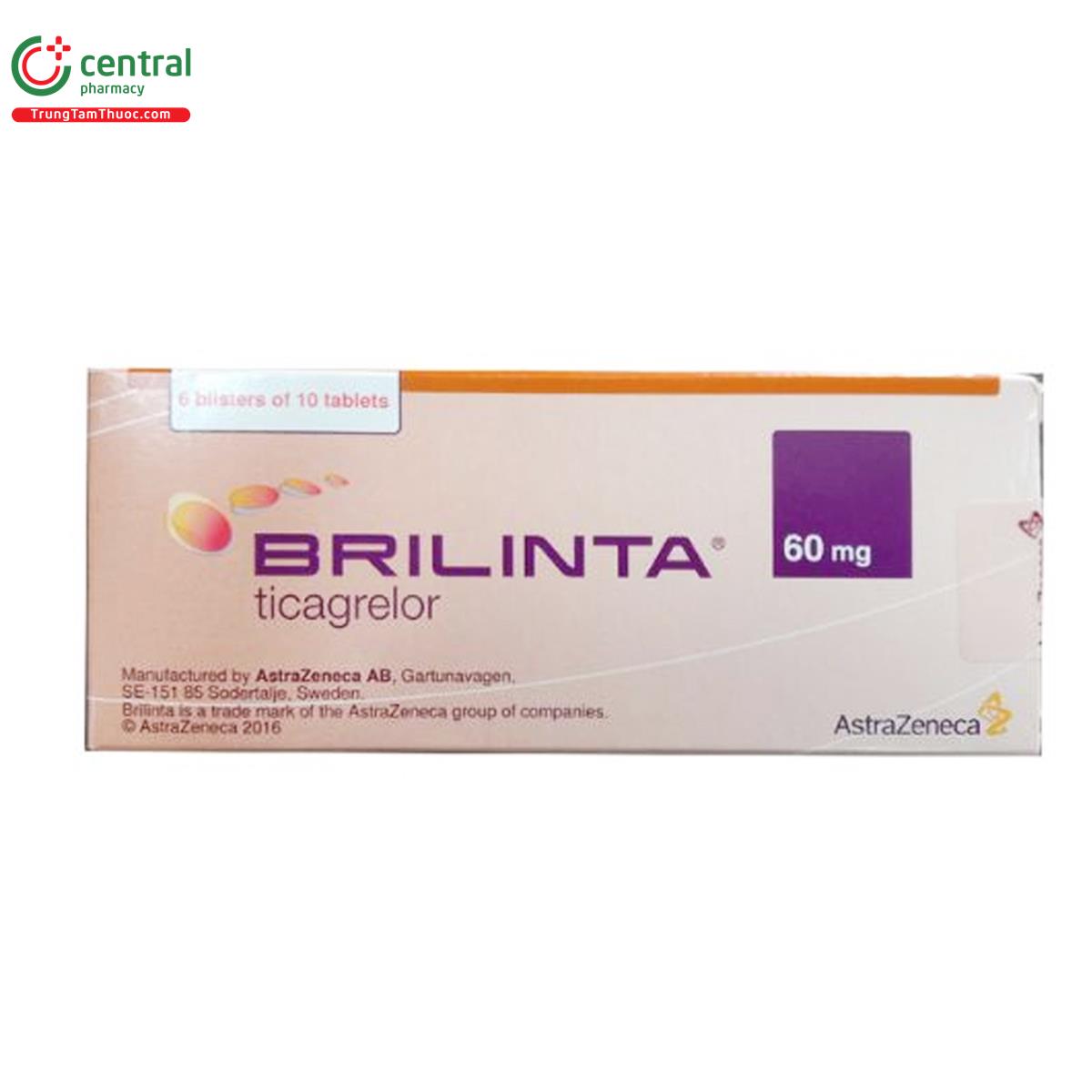 brilinta 60mg 2 B0312