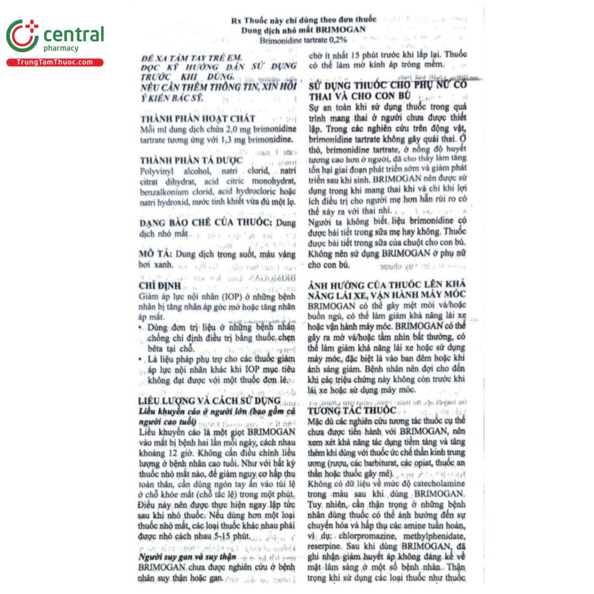 brimogan 2mg ml 3 C1116