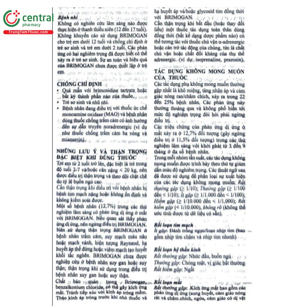 brimogan 2mg ml 4 L4464