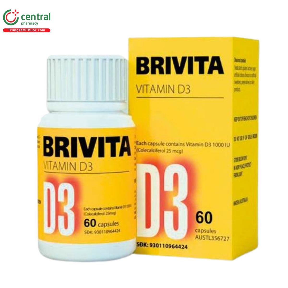brivita vitamin d3 1000iu V8143