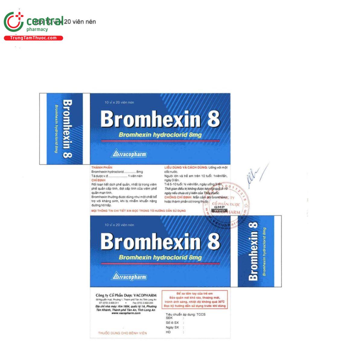 bromhexin 8 vacopharm nen tron 5 V8412