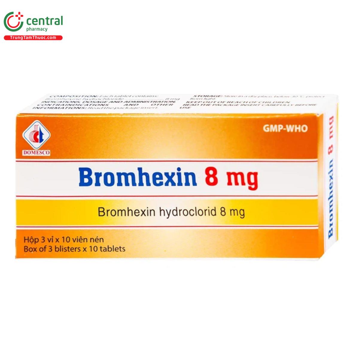 bromhexin 8mg domesco 2 J4488