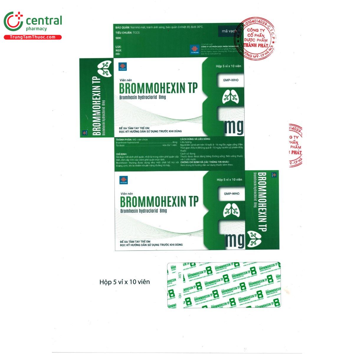 brommohexin tp 8mg 2 J3102