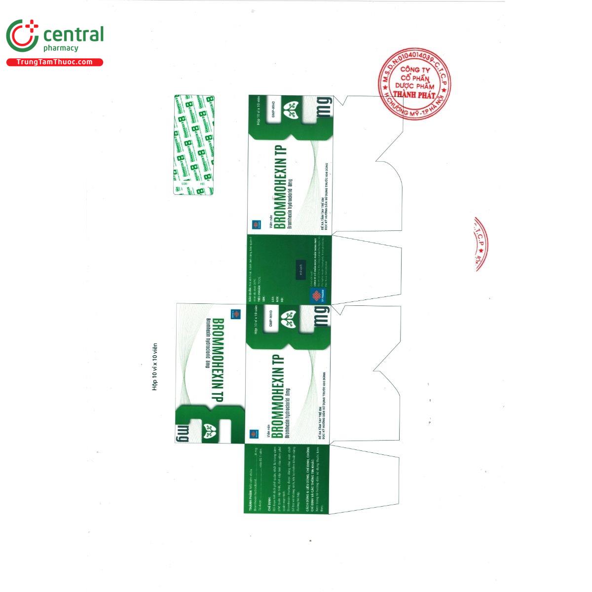 brommohexin tp 8mg 3 O5702