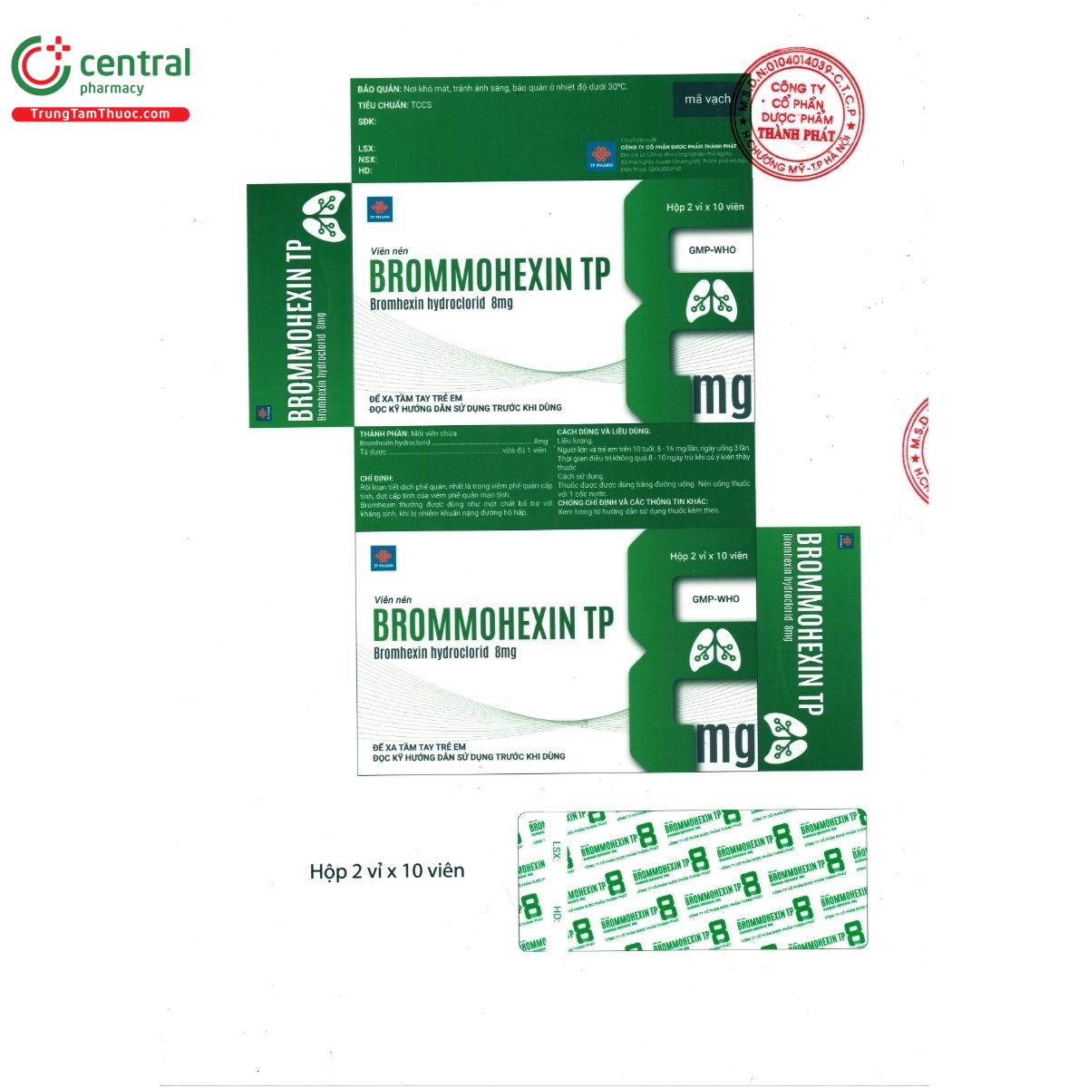 brommohexin tp 8mg M5033