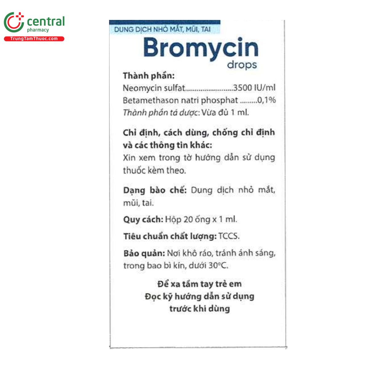 bromycin drops 3 L4060