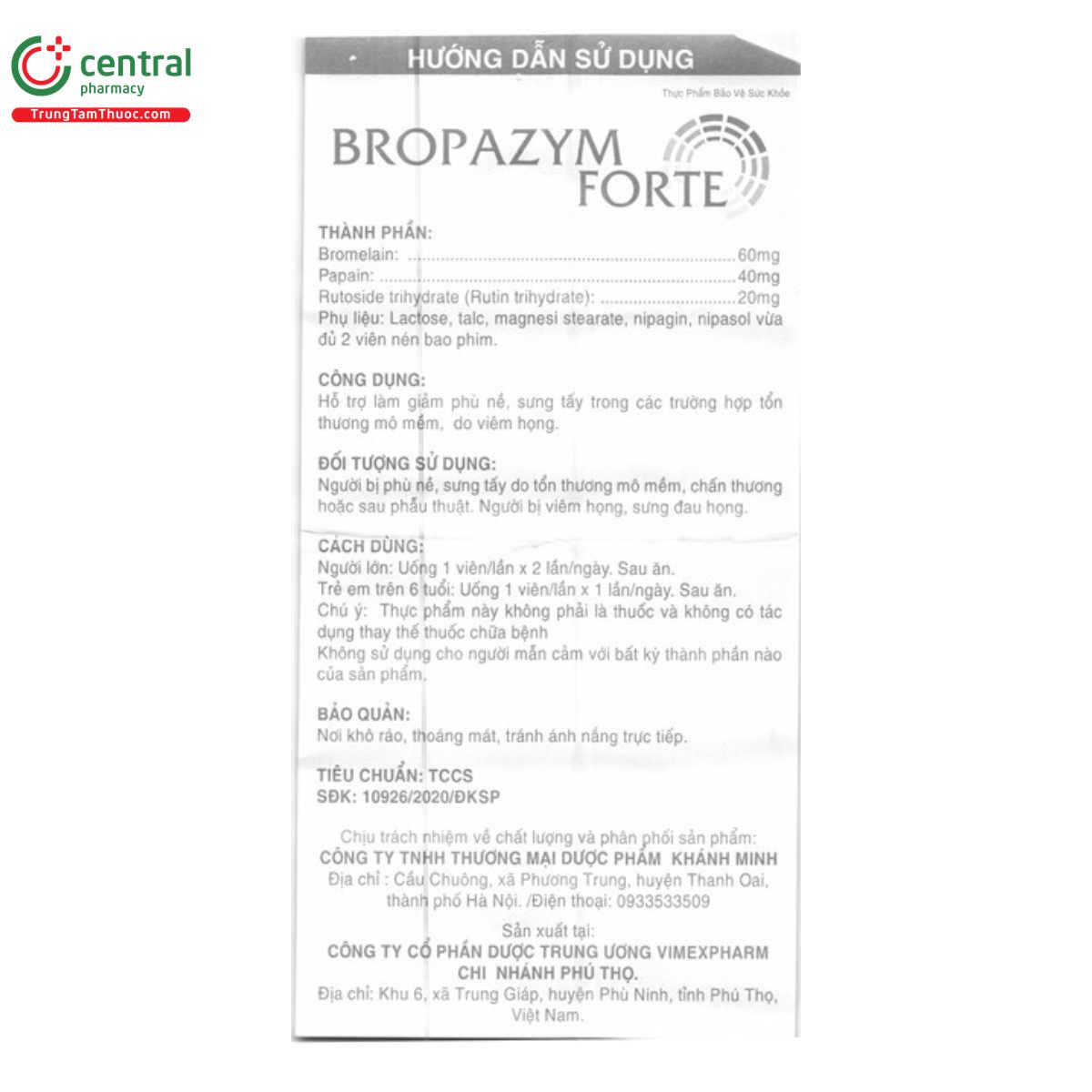 bropazym forte 10 S7120