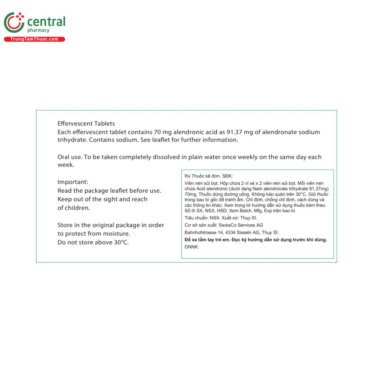 buffered biosteo 70mg 2 S7327