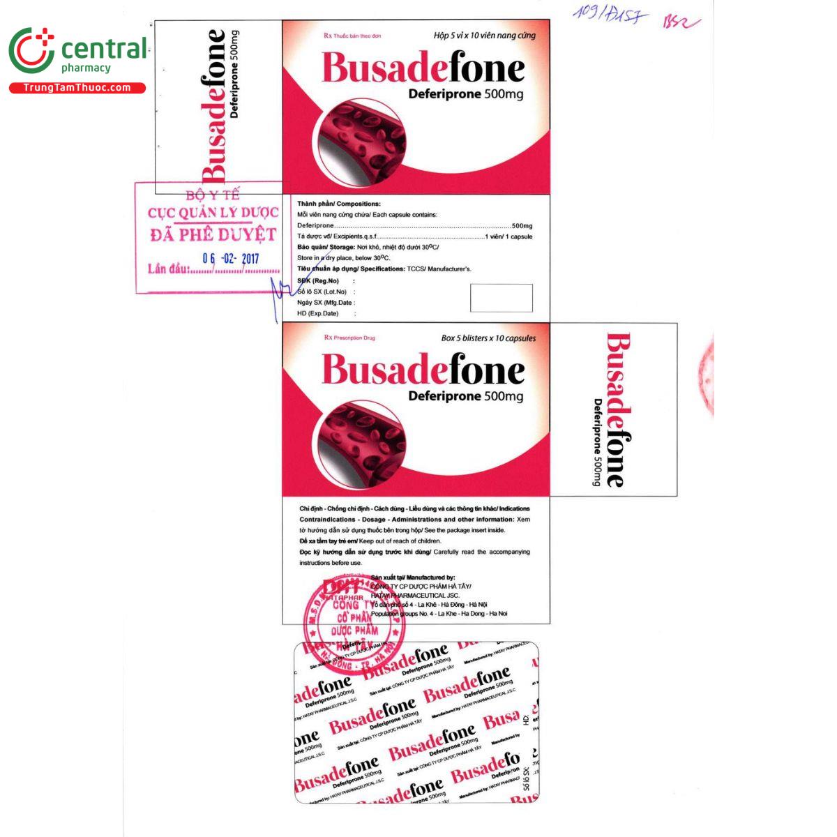 busadefone 500mg 2 M5325 busadefone 500mg 2 M5325