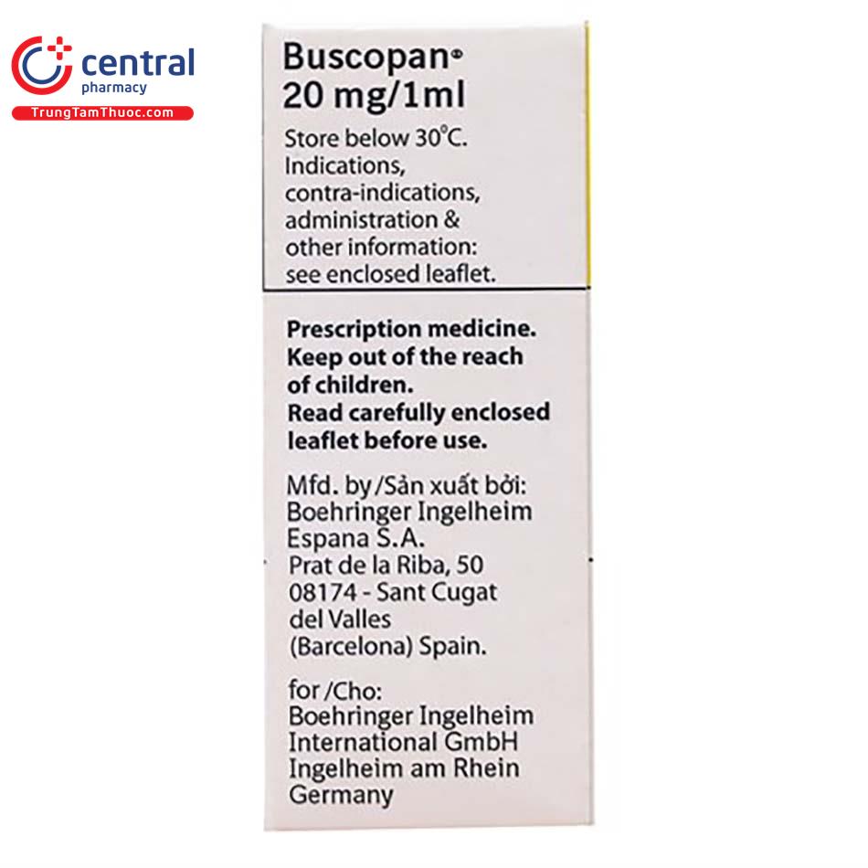 buscopan 20mg ml 2 P6004