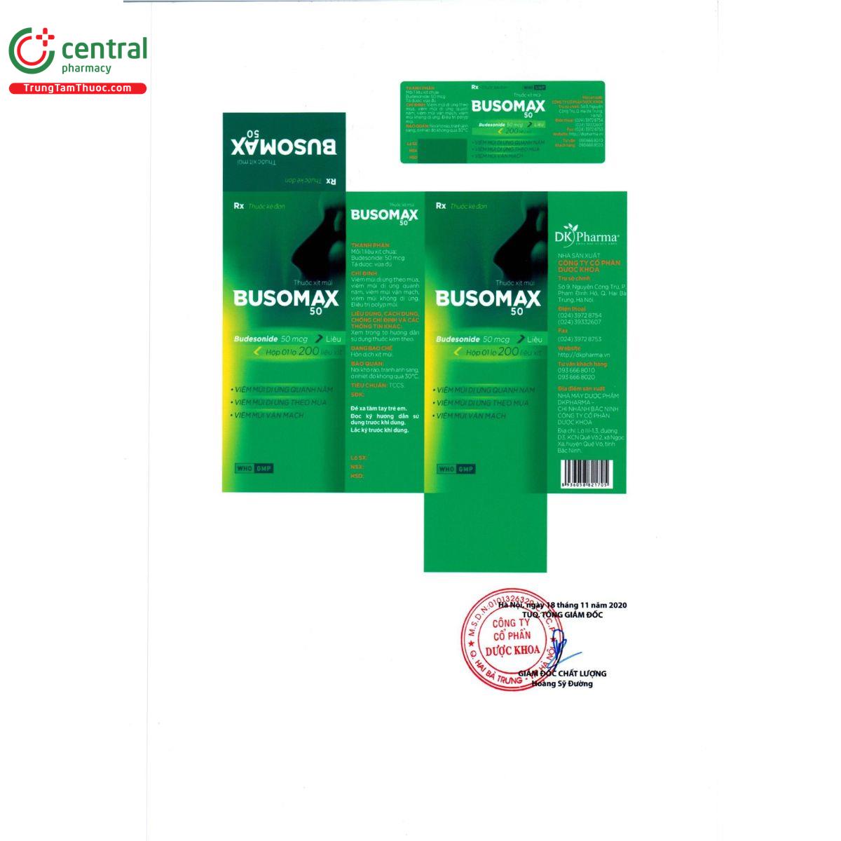 busomax 50mcg N5065