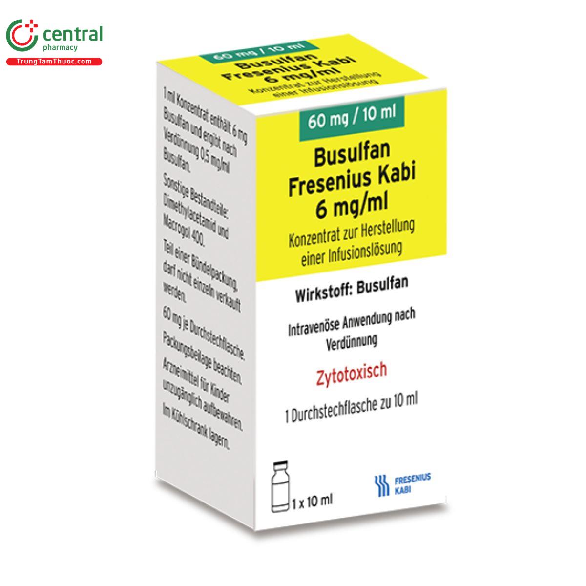 busulfan injection 6mg ml fresenius kabi 1 T8057