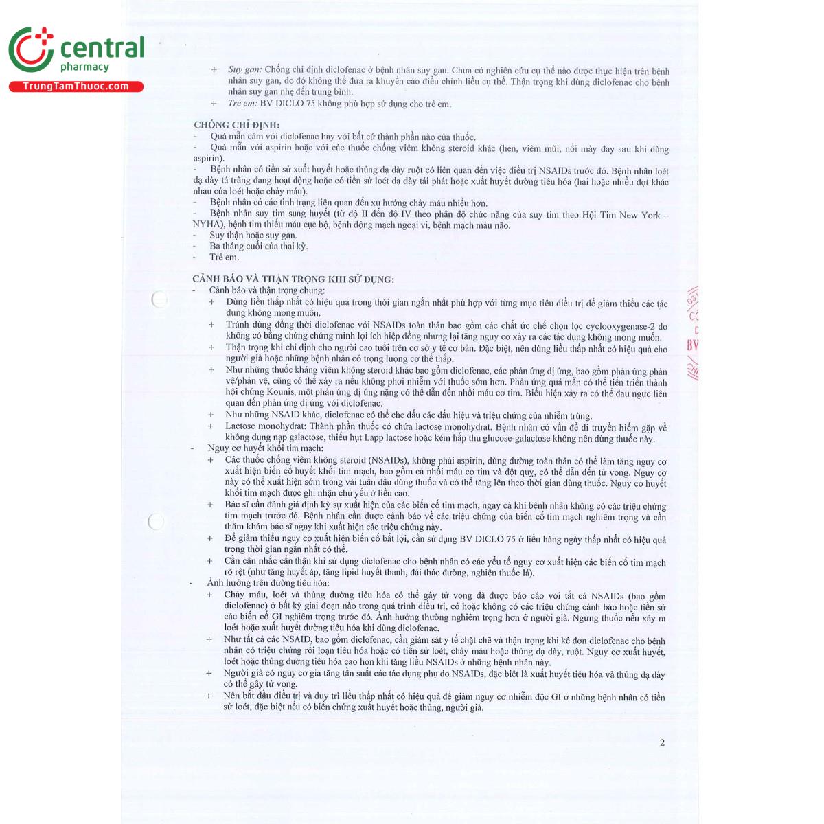bv diclo 75 5 A0371 bv diclo 75 5 A0371