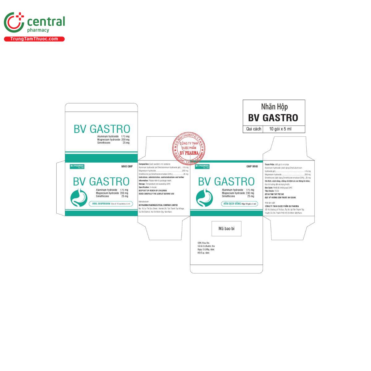 bv gastro 3 U8720 bv gastro 3 U8720
