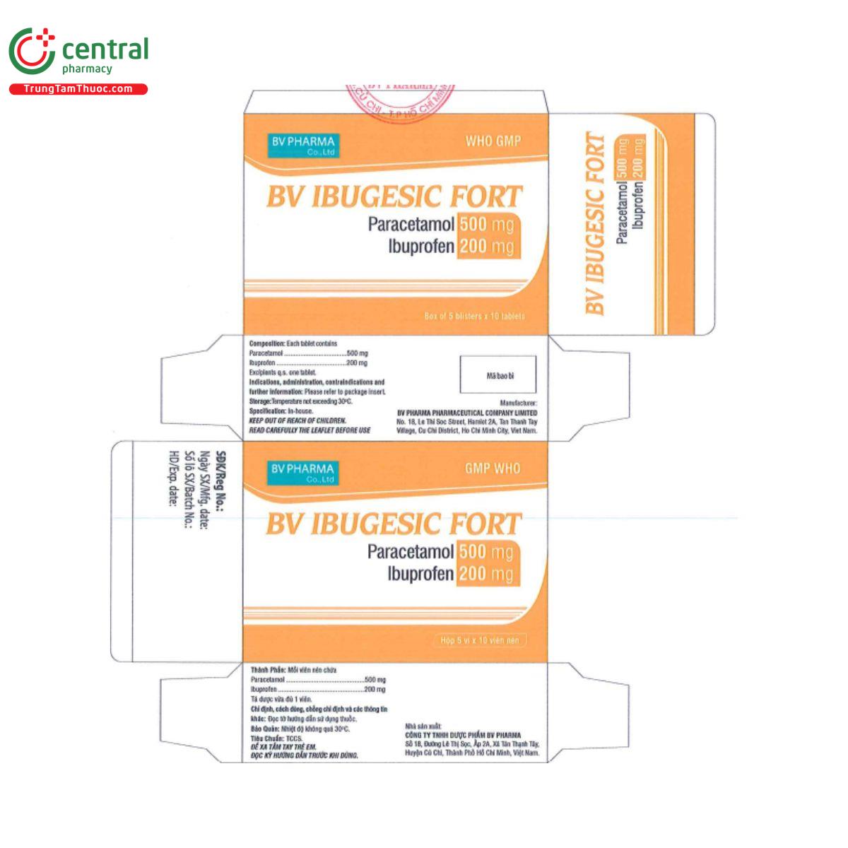 bv ibugesic fort 2 O5280 bv ibugesic fort 2 O5280