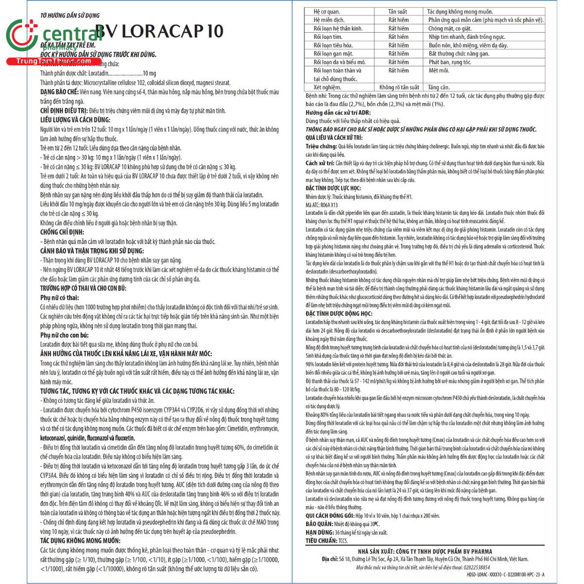 bv loracap 10 5 V8754