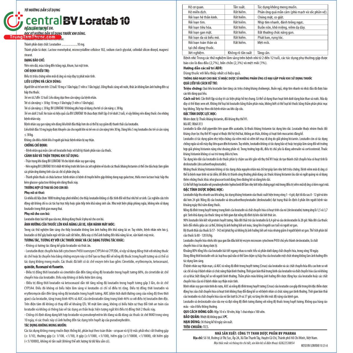 bv loratab 10mg 3 V8600