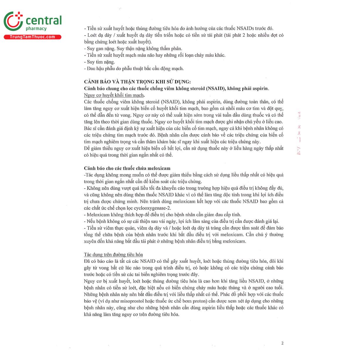 bv meloxicam 75mg 4 H3002