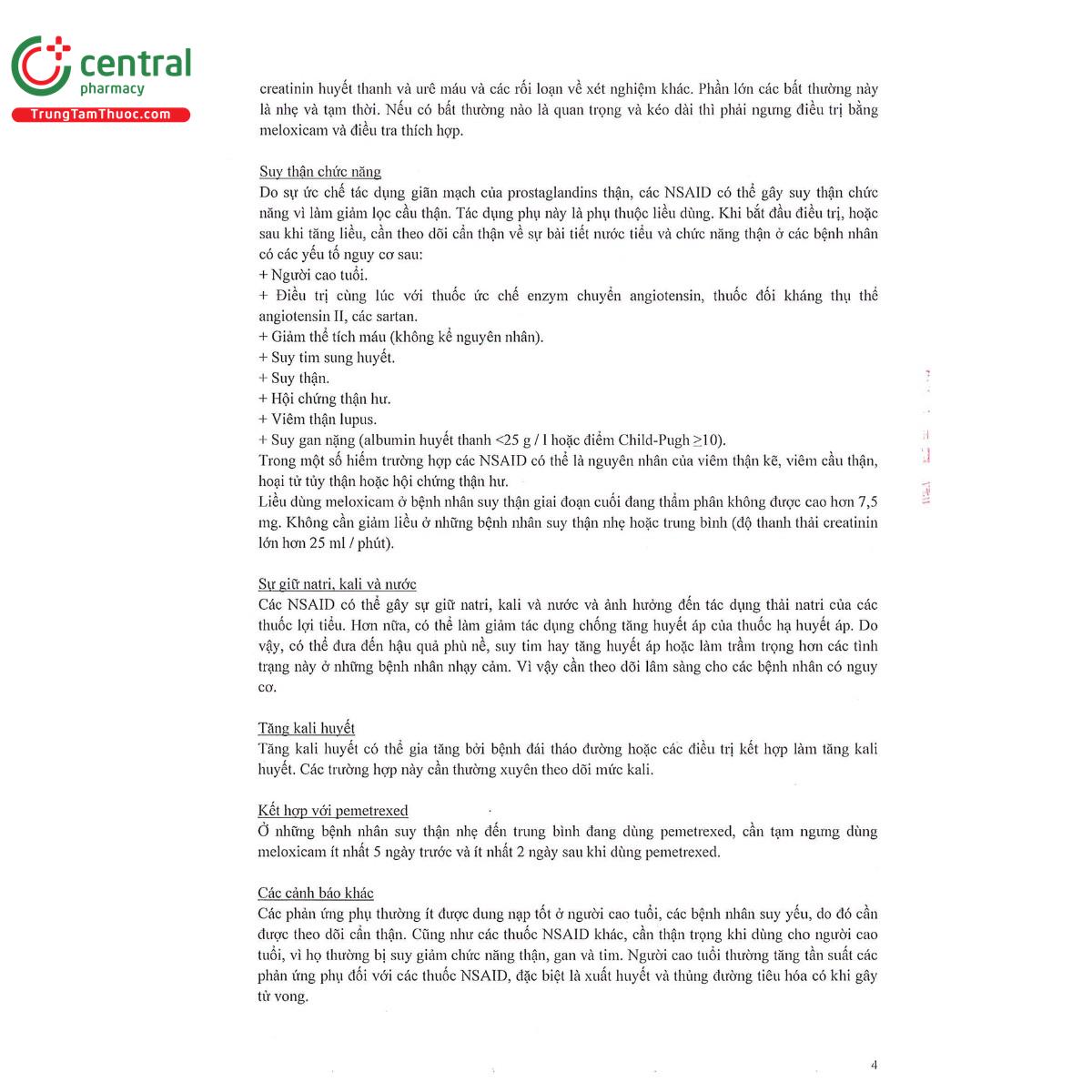 bv meloxicam 75mg 6 T8275