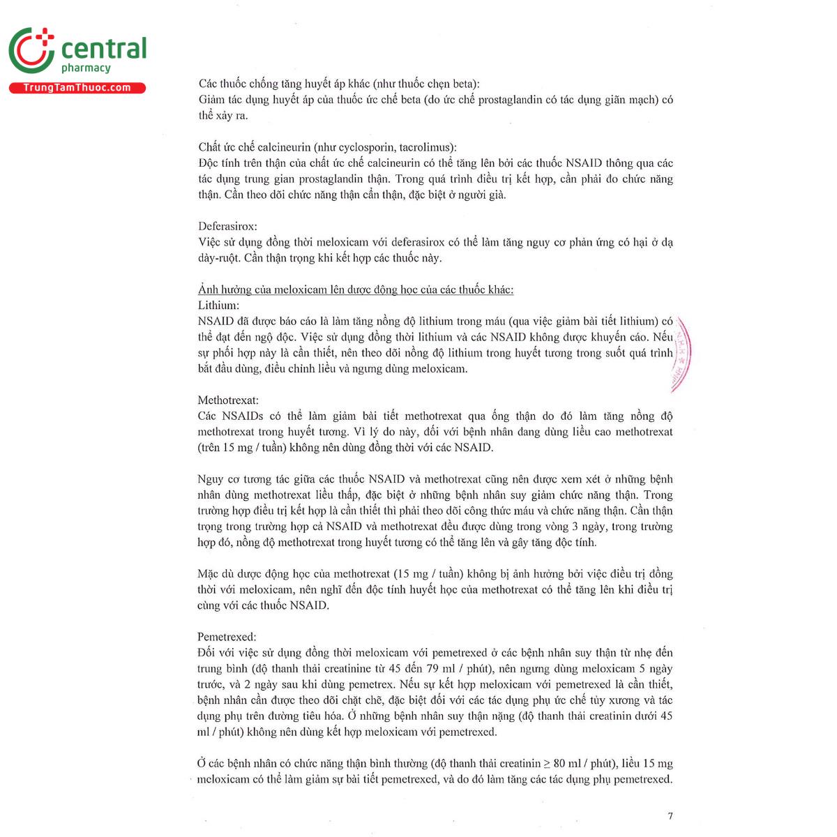 bv meloxicam 75mg 9 O5441