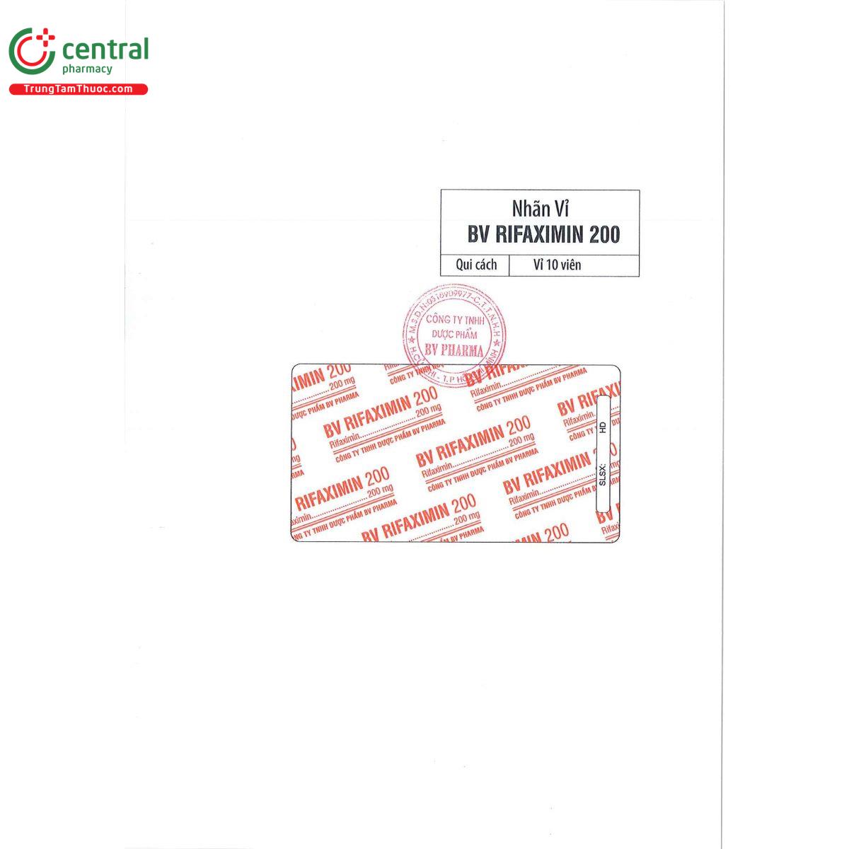 bv rifaximin 200 3 P6750 bv rifaximin 200 3 P6750