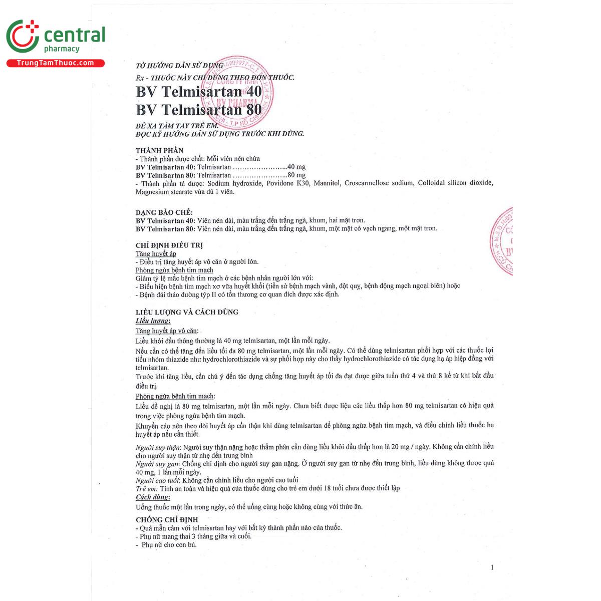 bv telmisartan 80mg 3 Q6774 bv telmisartan 80mg 3 Q6774