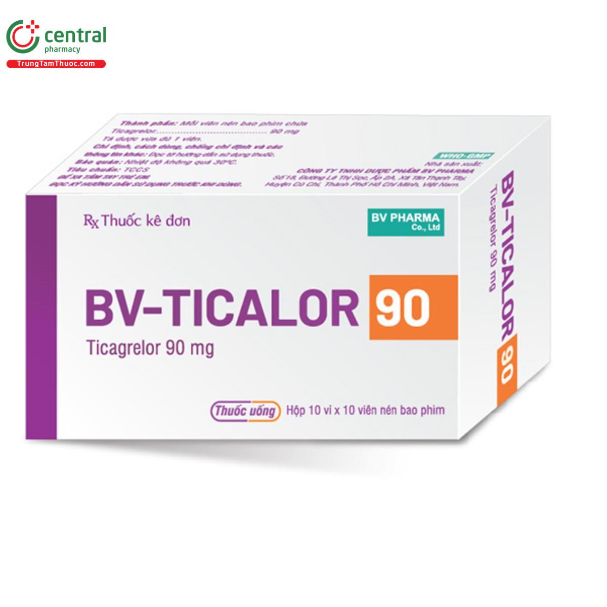 bv ticalor 90mg 3 G2754