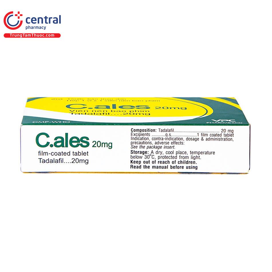 c ales 20mg 3 M5003