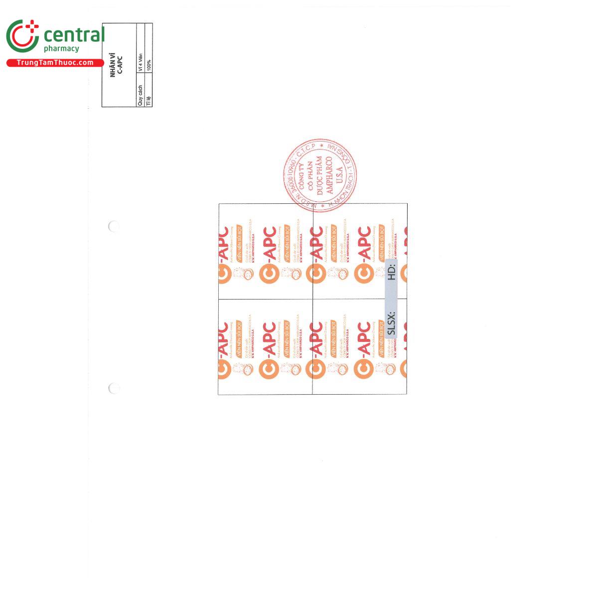 c apc 1000mg 1 G2085