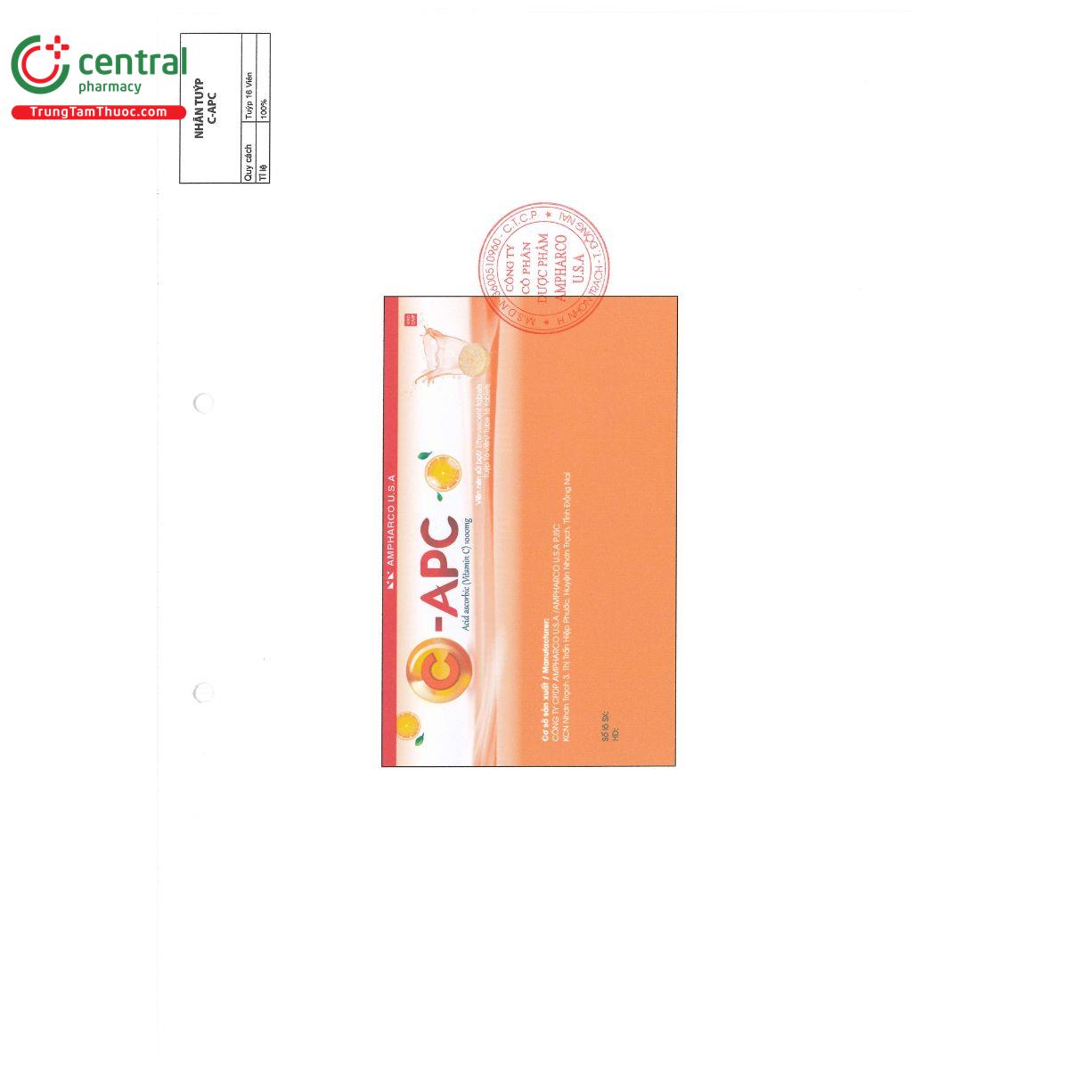 c apc 1000mg 3 J3786